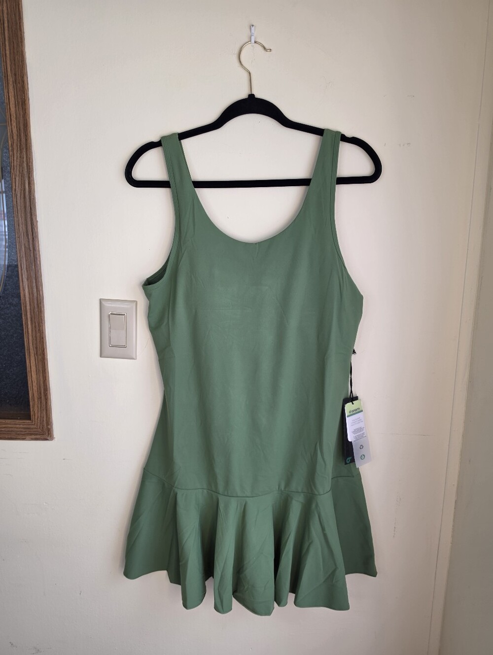NWT Mono B Green Activewear Womens Golf Dress Size 1XL